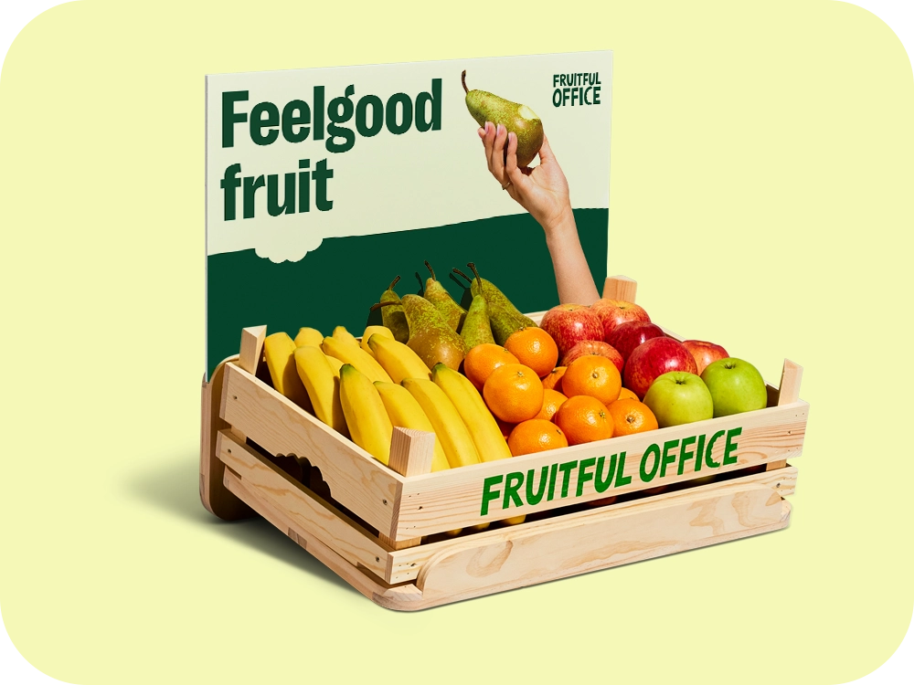 Eine Obstkiste für Ihr Büro